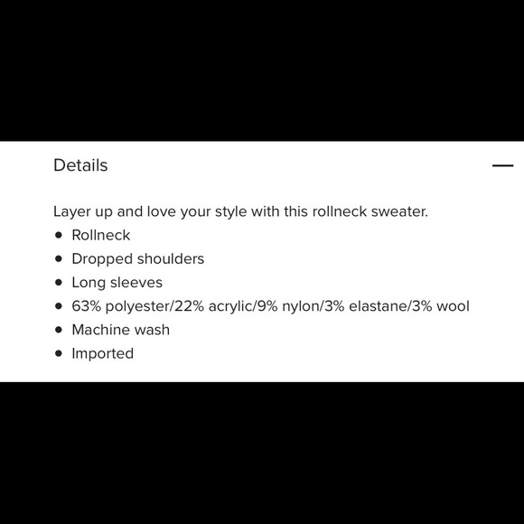 Topshop rollneck sweater - Picture 7 of 8